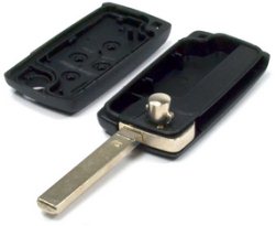 Hook 3162 GTL VA2 Flip Remote Case 4 Button (Delphi Type) PERC13 KMS521 - Keys/Remote Fobs