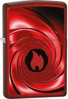 ZIPPO 60005302 21063-080247 Red Swirl Design - Zippo/Zippo Lighters