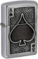 ZIPPO 60005876 49637 Ace Of Spades Emblem - Zippo/Zippo Lighters