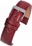 E107P Red Economy Padded Watch Straps