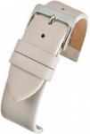 W118 Cream Calf Leather Watch Strap Matt Finish with Nubuck Lining - Watch Straps/Main Range