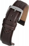 WH891 Brown Superior Padded Leather Watch Strap