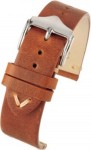 WV101 Light Brown Vintage Leather Watch Strap
