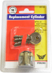 RCS100 Sterling Stainless Steel Cylinder Blister Pack - Locks & Security Products/Rim Cylinder Locks