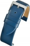WX103 Watch Straps Calf Leather Blue Extra Long (Single) - Watch Straps/Main Range