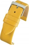 WX110 Watch Straps Calf Leather Yellow Extra Long (Single)