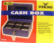 CB02 Cash Box 8 - Locks & Security Products/Cash Boxes & Key Cabinets