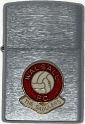 Zippo Walsall F.C. Badge Lighter - Zippo/Zippo Lighters