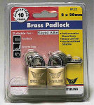 BPL222 Brass Padlock - Locks & Security Products/Padlocks & Hasps