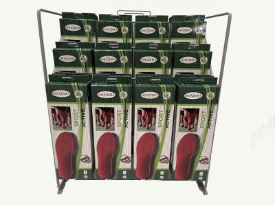 Sports Activ Insole Display Stand & Stock (66 pair assorted insoles) - Sovereign Shoe Care/Insoles