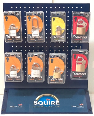 Squire Stand Deal 2 (includes 24 padlocks) - Locks & Security Products/Merchandiser Displays