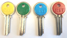 ......Colour Key Blanks Century ..jma = CENT-1d Cen1 8D - Keys/Cylinder Keys- General