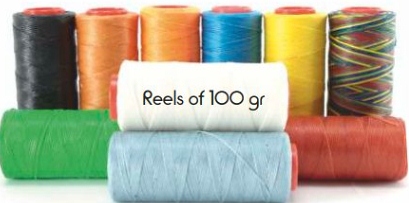 Polyester 1mm Thread Offer (pack of 25 assorted Colours)