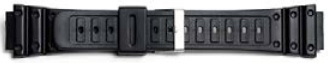 8707 Black Medium Divers Watch Strap - Watch Straps/Rubber & Silicone