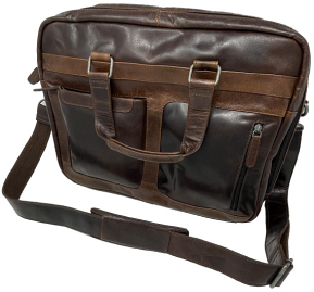 Premium Leather Portfolio Bag GST195 - Leather Goods & Bags/Leather Bags