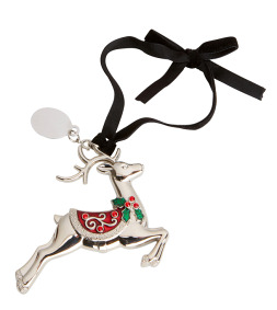 R6681 Reindeer Xmas Tree Decoration - Engravable & Gifts/Xmas Gifts
