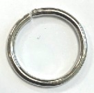 Round Solid Rings 1.5mm (Split) NP - Fittings/D Rings & Loops