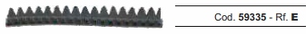 Rubber Welting Black 59335 Ref E - per metre - Shoe Repair Materials/Leather Skins & Components