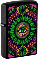 Zippo 48583 60006550 Cannabis Pattern Design - Zippo/Zippo Lighters