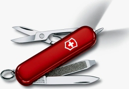 Signature Lite Swiss Army Knife Red 06226 - Engravable & Gifts/Victorinox Swiss Army Knives