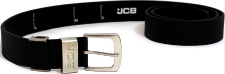 JCBBT 08 Black JCB Size Adjustable Leather Belt - Leather Goods & Bags/Wallets & Small Leather Goods