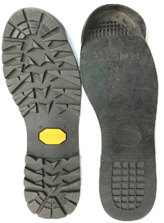 Vibram 1039 Sole Unit Black (Pair) - Shoe Repair Materials/Units & Full Soles