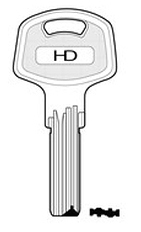 XHV160 - IF12 IFAM DIMPLE KEY BLANK - Keys/Dimple Keys