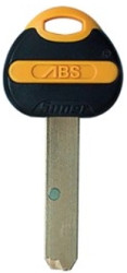 Hook 4433 XHV073 - DAABSKB1 AVOCET ABS ULTIMATE POS1 KEY BLANK ORANGE - Keys/Dimple Keys