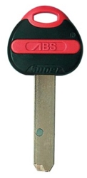 XHV079 - DAABSKBRD2 AVOCET ABS ULTIMATE POS2 KEY BLANK RED - Keys/Dimple Keys