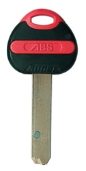 XHV080 - DAABSKBRD3 AVOCET ABS ULTIMATE POS3 KEY BLANK RED - Keys/Dimple Keys