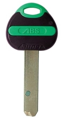 XHV091 - DAABSKBRG3 AVOCET ABS ULTIMATE POS3 KEY BLANK GREEN - Keys/Dimple Keys