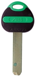 XHV092 - DAABSKBRG4 AVOCET ABS ULTIMATE POS4 KEY BLANK GREEN - Keys/Dimple Keys