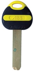 XHV094 - DAABSKBYW1 AVOCET ABS ULTIMATE POS1 KEY BLANK YELLOW - Keys/Dimple Keys