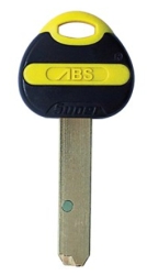 XHV095 - DAABSKBYW2 AVOCET ABS ULTIMATE POS2 KEY BLANK YELLOW - Keys/Dimple Keys