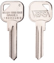Hook 4328 GC216 - VERSA 6 PIN GENUINE KEY BLANK - Keys/Cylinder Keys - Genuine