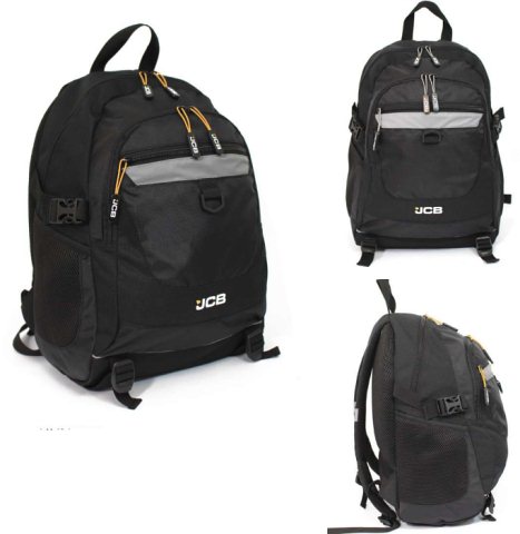 *JCBBP64 JCB Back Pack 40 x 30 x 20cm - Leather Goods & Bags/Back Packs