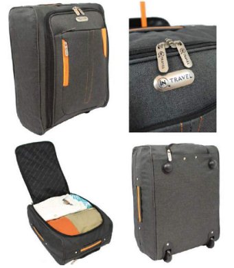**JBTB53 Cabin Trolly Case 56 x 33 x 27cm - Leather Goods & Bags/Luggage