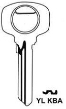 HOOK 6113 H0742S - YALE Y32A KBA 6 PIN CYLINDER BLANK STEEL - Keys/Cylinder Keys- General