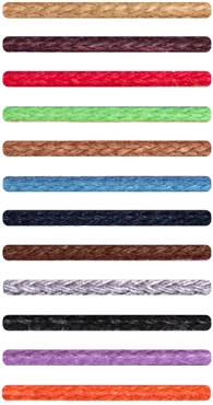 Sovereign 75cm Round Wax Laces Blister Pack (10 pair)