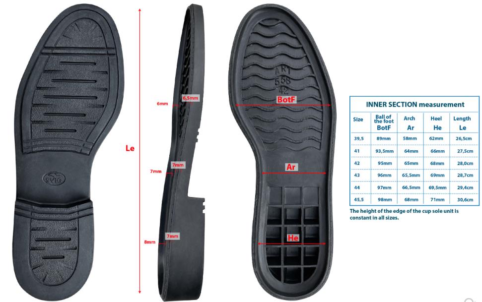 Svig 558 Black Derby Cup Style Unit (pair) SU558