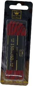 *Sovereign Trekking Laces 150cm Red/Grey Blister Pack (10 pair) - Sovereign Shoe Care/Laces