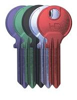Hook 4383 F091 SASEC1 Asec NP Metallic Fun Keys - Keys/Fun Keys