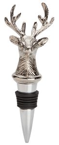 R4403 Stag Pewter Bottle Stopper - Engravable & Gifts/Xmas Gifts