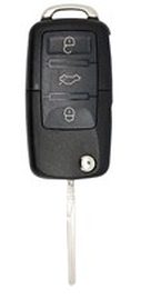 Hook 4417 RKS040 VW OLD 3 BUTTON FLIP WITH BLADE - Keys/Remote Fobs