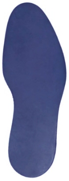Dusini Lord 418 Blue Size 12 Leather Long Soles (pair) 5mm - Shoe Repair Materials/Leather Soles