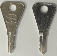 Hook 4421 WL110 Schlosser Tecknik Window keys - Keys/Window Lock Keys