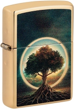Zippo 46045 254B Sacred Tree of Life Design 60006998 - Zippo/Zippo Lighters New for 2024