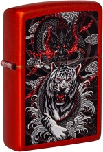 Zippo 48933 49475 Dragon Tiger Design 60006977 - Zippo/Zippo Lighters New for 2024