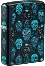 Zippo 46017 Sugar Skulls Design 60007107 - Zippo/Zippo Lighters New for 2024