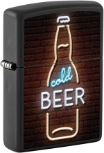 Zippo 46112 218 Beer Sign 60007047 - Zippo/Zippo Lighters New for 2024